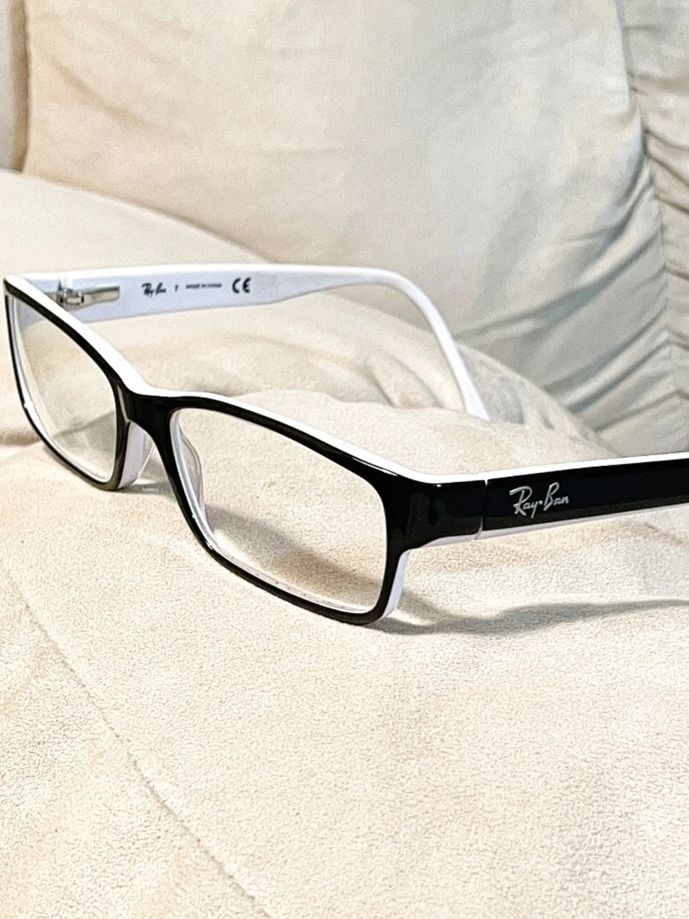 Ray-Ban Eyeglasses - Black White - RB 5114 2097 - 52-16-135 with Ray-Ban case